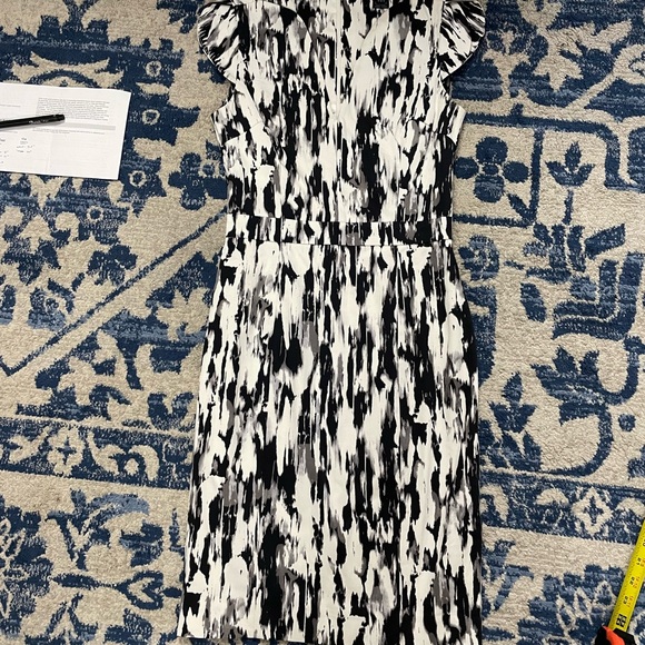 French Connection Black and White dress - Picture 8 of 16